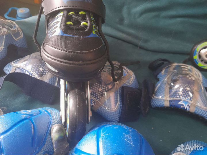 Роликовые коньки детские раздвижные 26-29