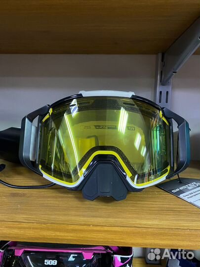 Очки 509 Sinister XL6 с подогревом (Whiteout) Снег