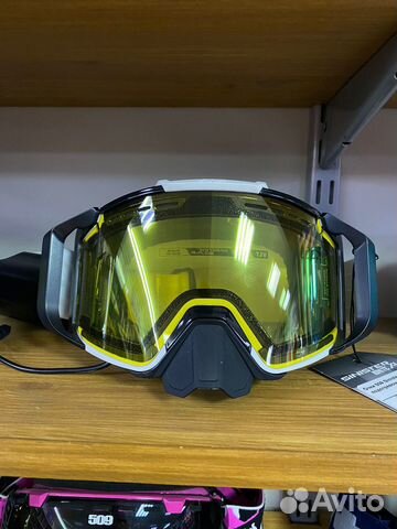 Очки 509 Sinister XL6 с подогревом (Whiteout) Снег