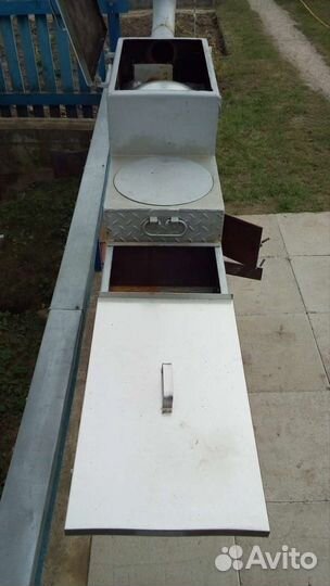 Мангал с крышей