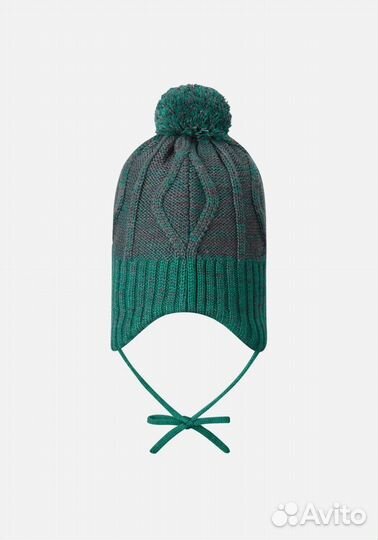 Шапка-бини Reima Paljakka Зеленый 046