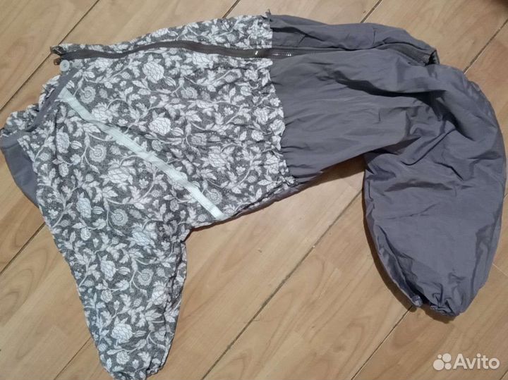 Тёплый комбинезон для крупных собак для девочки