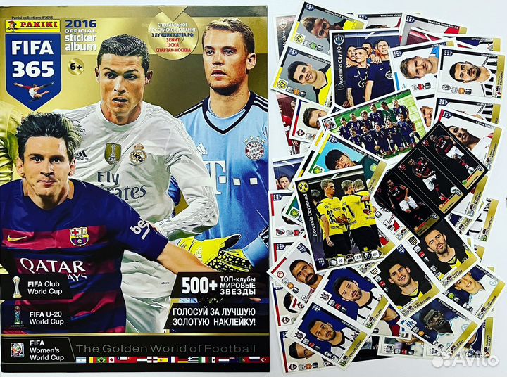 Panini Fifa 365 2016 пустой альбом+наклейки