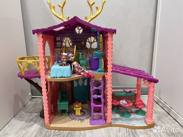 Куклы энчантималс домик