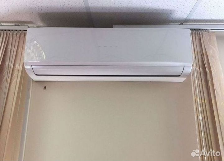 Сплит система с установкой