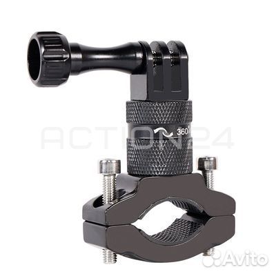 Крепление на трубу 360 металлическое для экшн каме