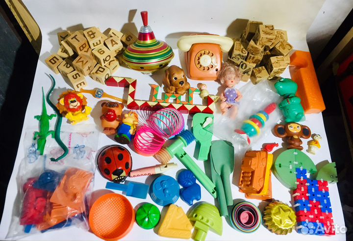 Игрушки СССР много всего