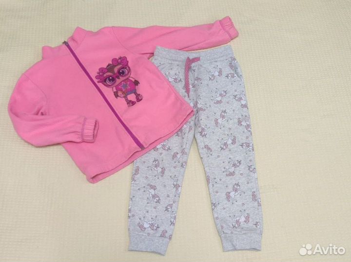 Комплект одежды для девочки 104