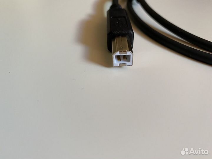 Кабель USB Type-C на USB 2.0 Type-B, 1 метр