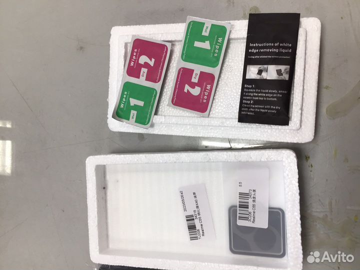 Чехол и защитное стекло для Realme C55