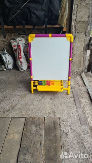 Мольберт детский двухсторонний