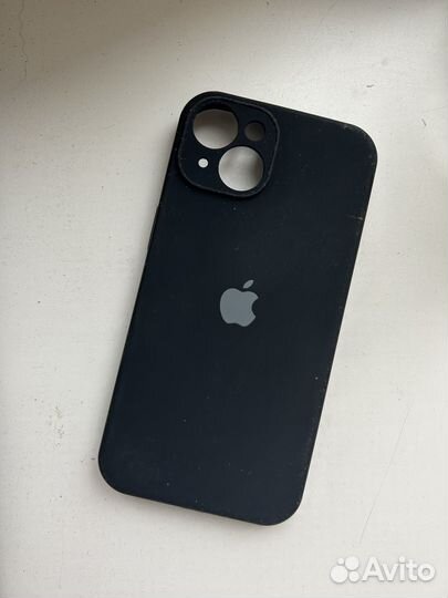 Чехол на iPhone 14 чёрный