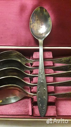 Ложки столовые мельхиор СССР