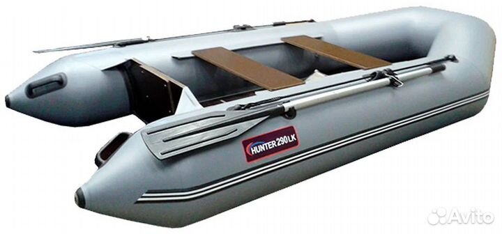 Лодка надувная hunter лк 290 с мотором Yamaha