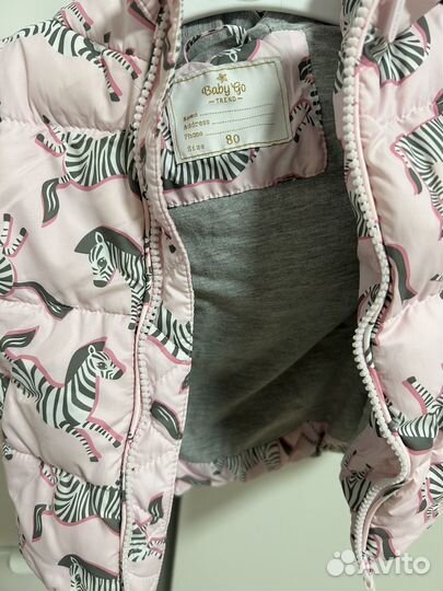 Жилетка для девочки 80