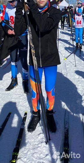 Лыжная разминочная куртка, xs