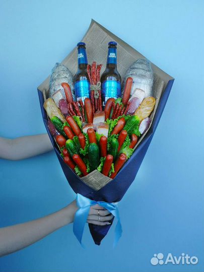 Съедобные букеты, подарочные боксы