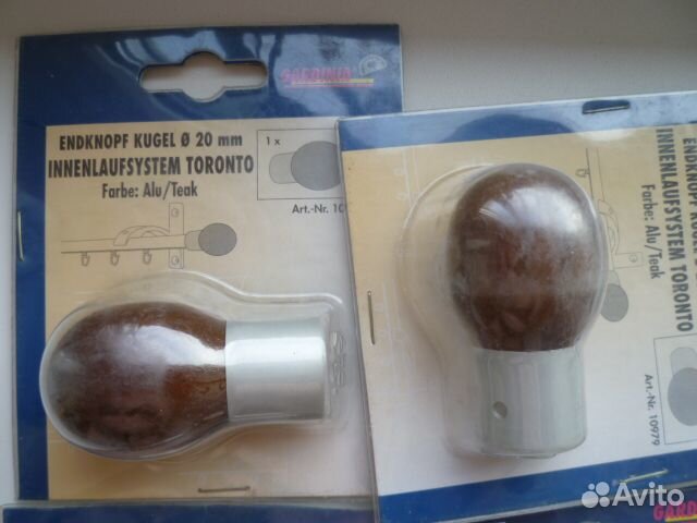 Наконечник для карниза, 4 вида, Германия