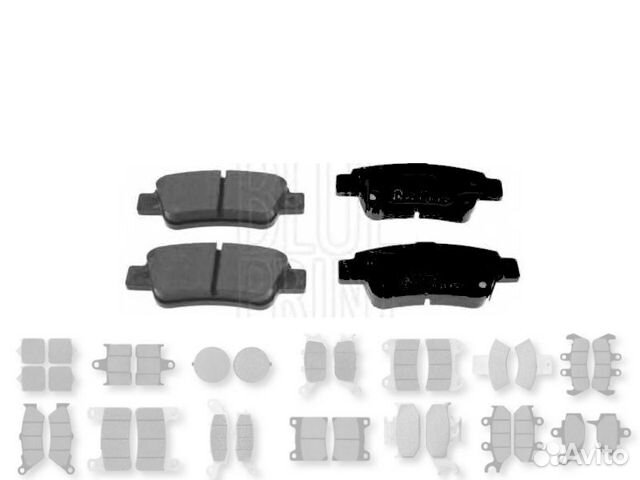 Колодки Honda Civic 8, Honda CR-V 3