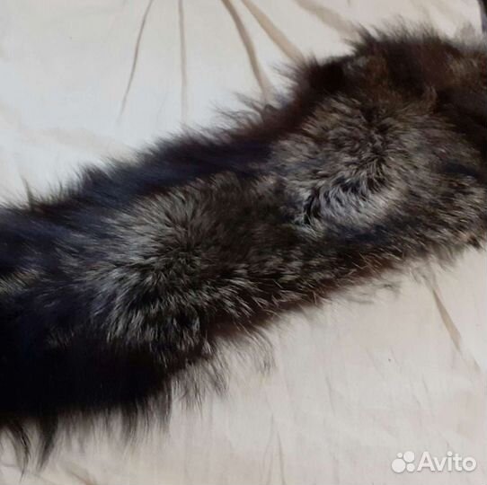 Воротник чернобурка