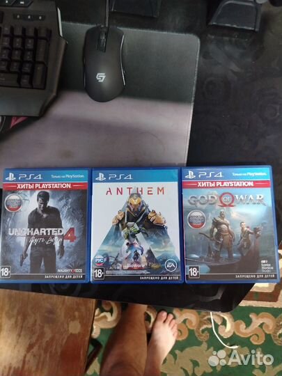 Sony playstation 4 slim 500gb с играми
