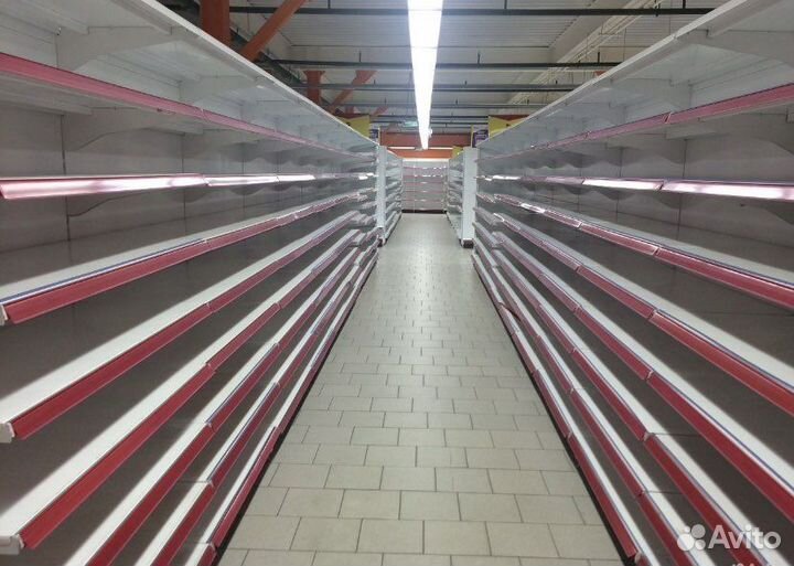 Стеллажи торговые металические