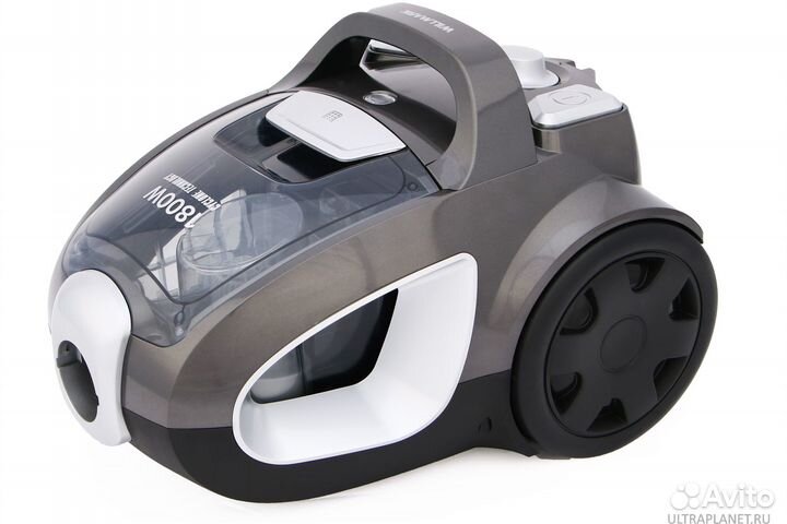 Пылесос Willmark VC-1865CY серый/черный Новый
