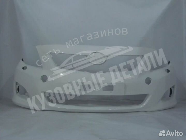 Бампер передний toyota corolla в цвет