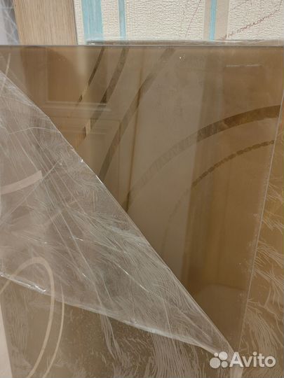 Новые стекла мебельные 2 шт 87х36 см