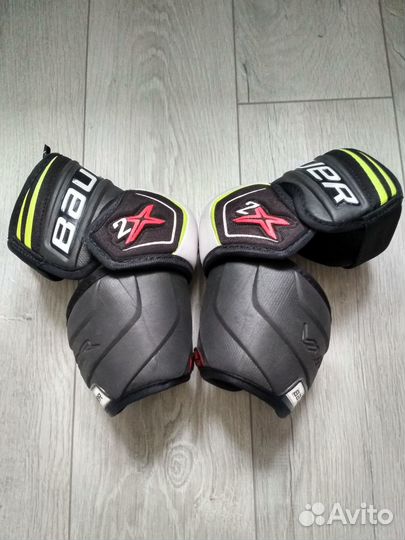 Налокотники хоккейные bauer vapor 2X размер JR M