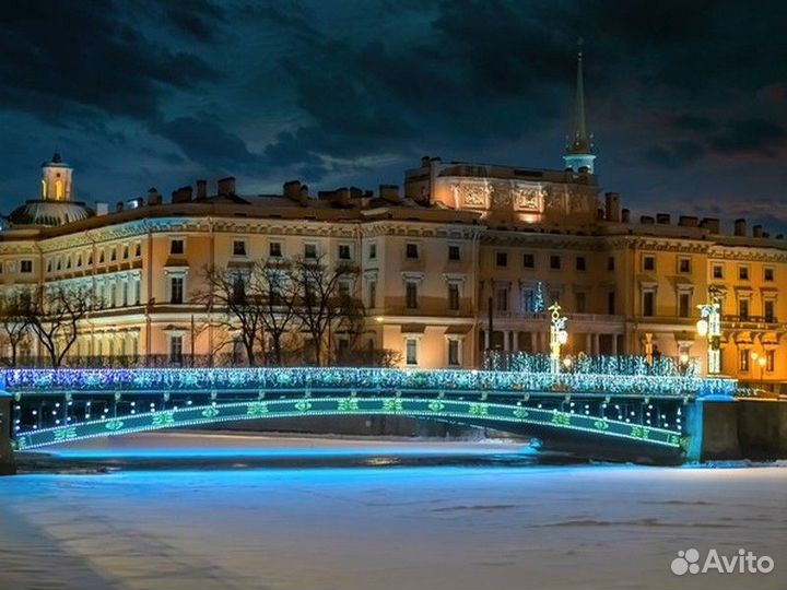 Санкт-Петербург Топ-Экскурсия Ночная экскурсия по