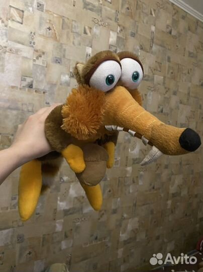 Белка из Мадагаскара игрушка мягкая