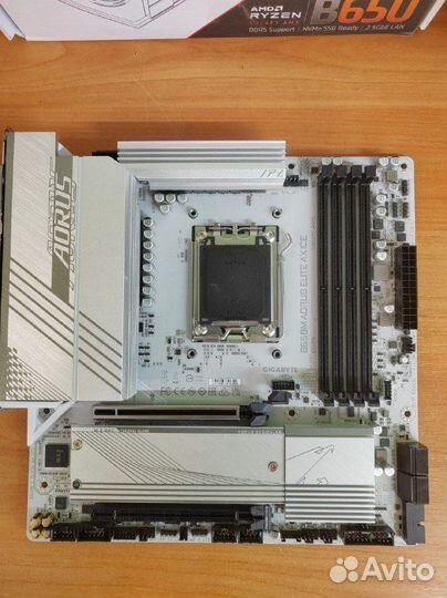Материнская плата gigabyte B650M aorus elite AX IC