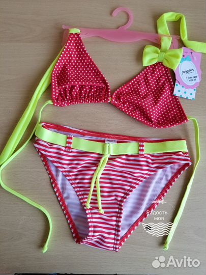 Детская одежда Новые кепки и купальники детские