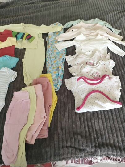 Пакет одежды для девочки 62-68 размер