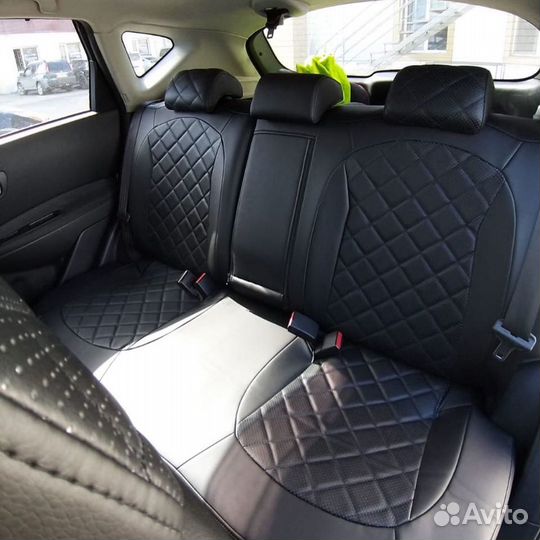 Чехлы Nissan Dualis (ромб)