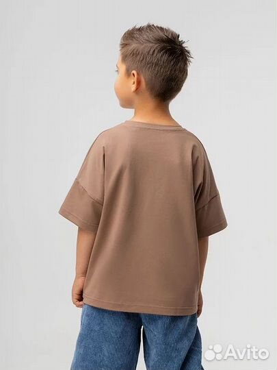 Футболка какао 104-110 Bodo