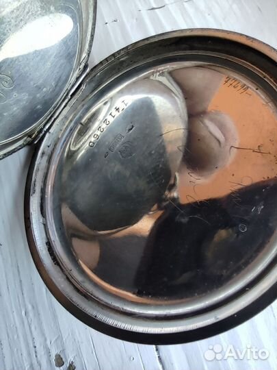 Часы карманные серебро 800, 19 век