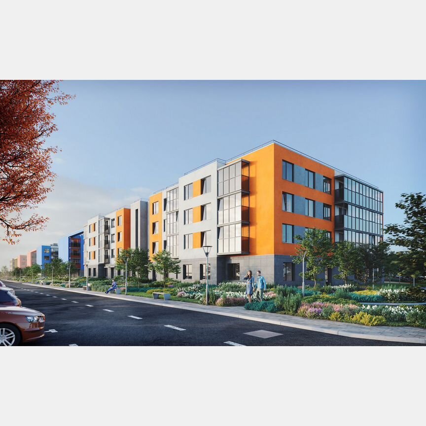 1-к. квартира, 36,6 м², 1/4 эт.