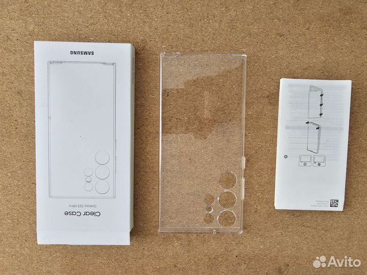 Чехол Samsung Clear Case S23 Ultra