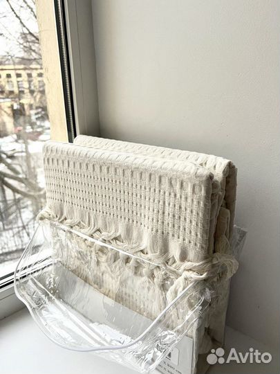 Плед покрывало хлопок IKEA