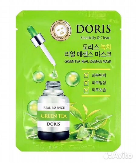 Корейские тканевые маски для лица Doris