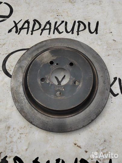 Диск тормозной задний левый Lexus Rx4 Rx200T Rx300