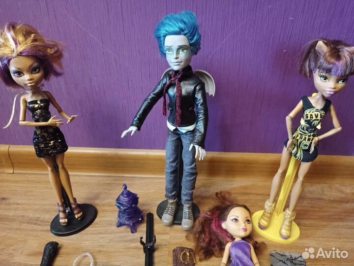 Монстр хай:Гаррот Дю Рок,Клодин Вульф,аксессуары