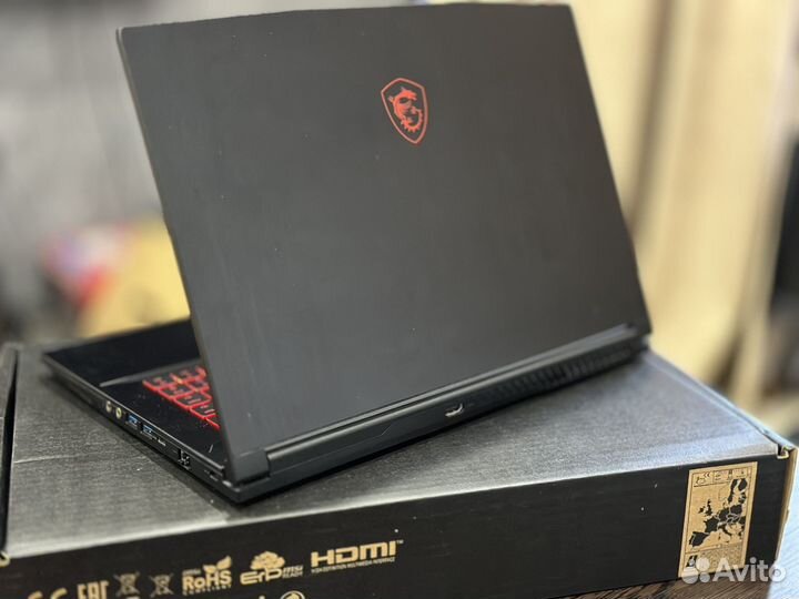 Игровой ноутбук Msi на гарантии Мвидео