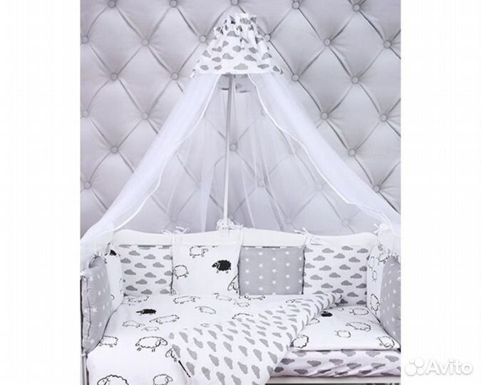 Бортики в детскую кроватку бу