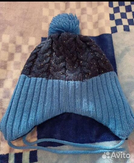 Зимняя шапка для мальчика futurino 50 52
