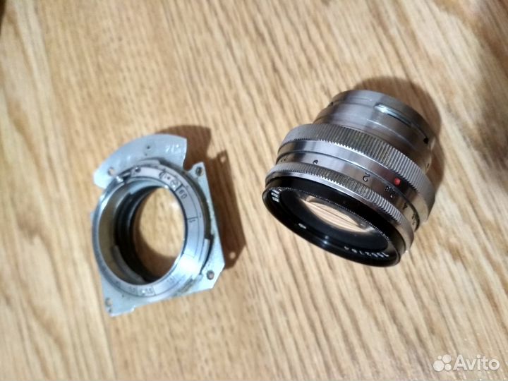 Объектив Юпитер 8м и байонет Contax
