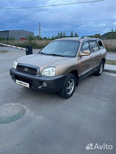 Hyundai Santa Fe 2.7 AT, 2003, 204 000 км