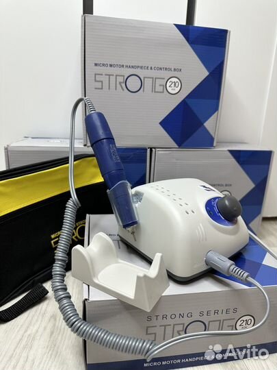 Новый аппарат для маникюра Strong 210